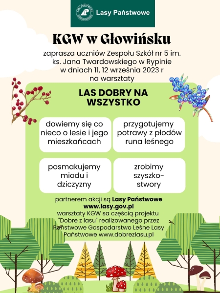 KGW Głowińsk zaprasza naszych uczniów